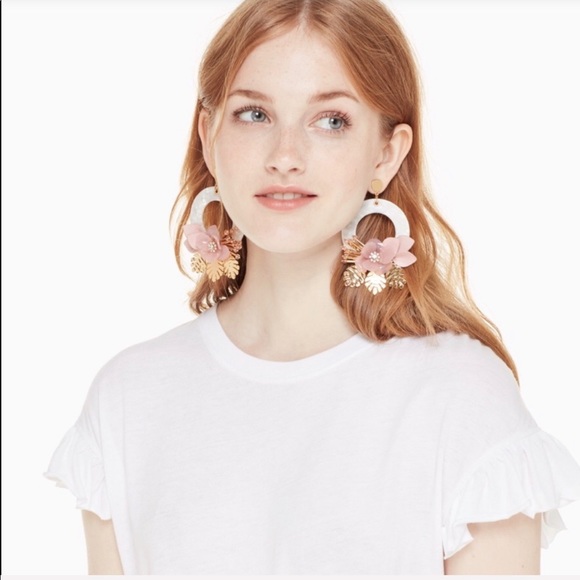 Kate Spade Slice of Stone Statement Earrin… - Picture 3 of 4